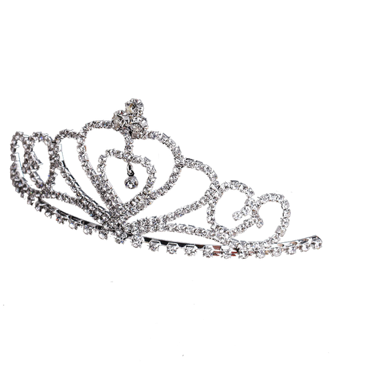 The Luminous Reign Collection | Sculpted Crystal Tiara Comb