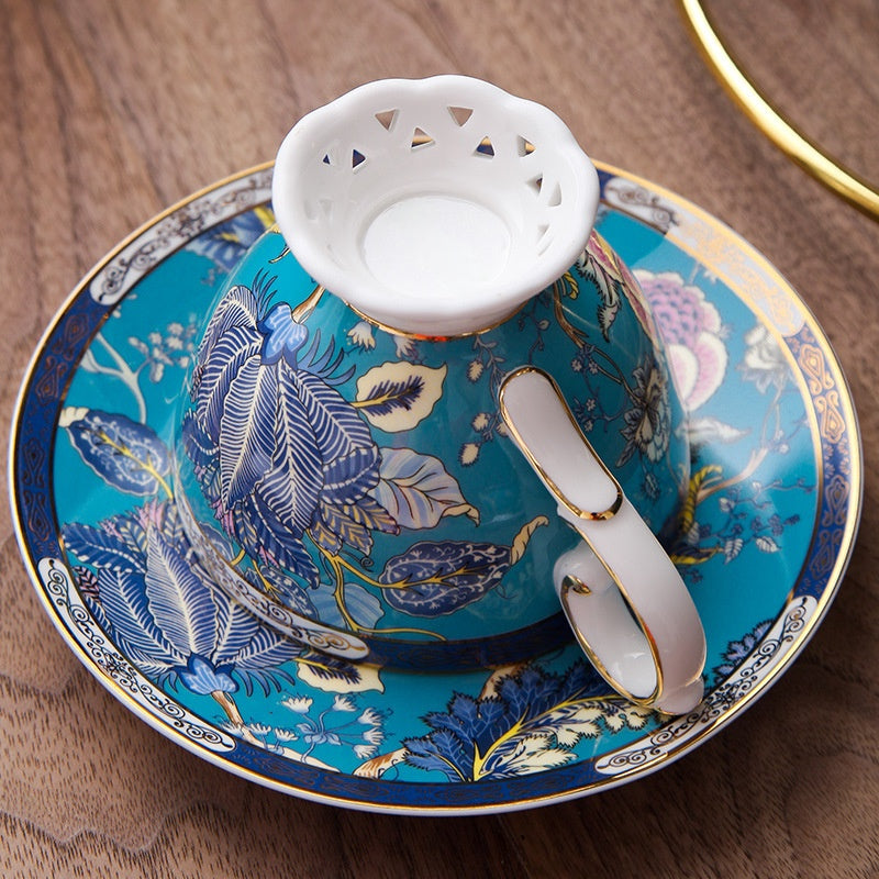 Imperial Floral Fine Bone China Afternoon Tea Set