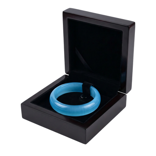 The Eternal Aegean | Deep Sea Glaze Bangle
