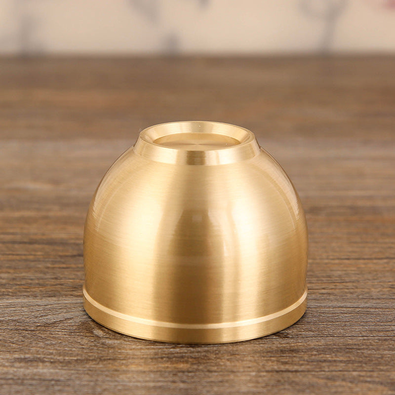 Solid Brass Chinese-Style Cup Set
