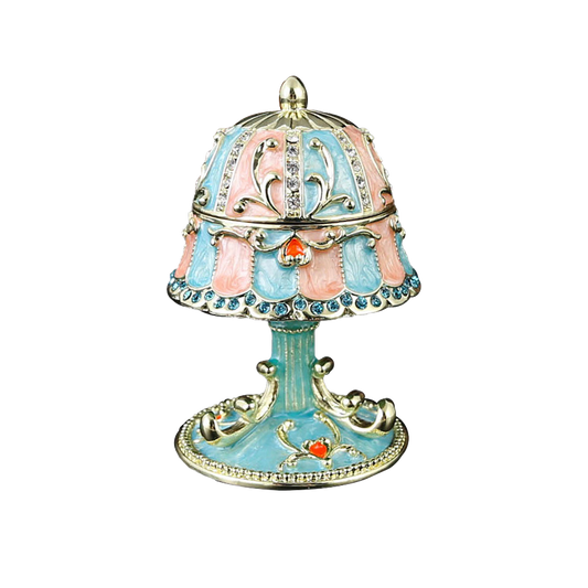 The Vintage Lamp Cloisonné Jewelry Casket