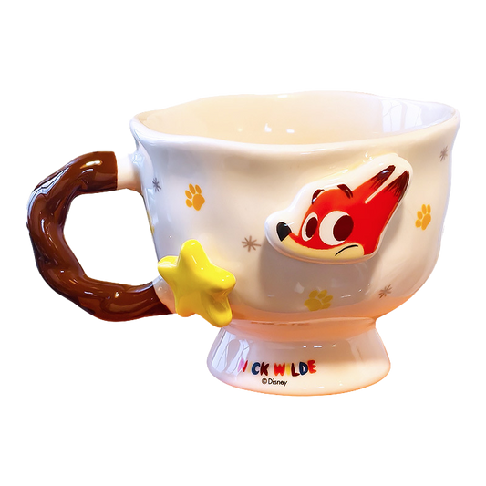 Zootopia Nick & Judy 3D Ceramic Mug with Spoon Collection