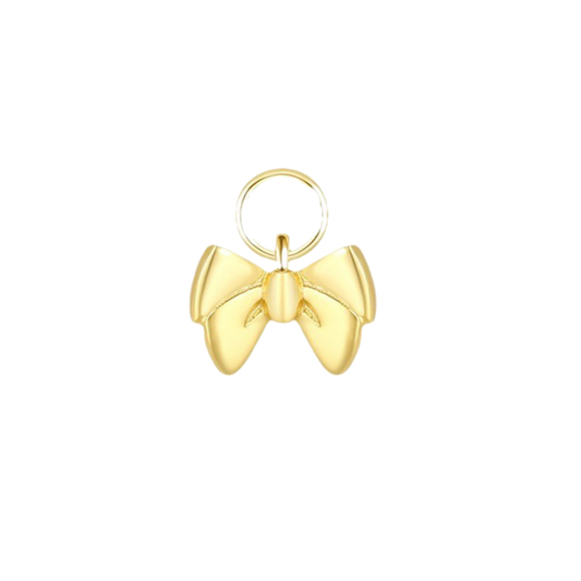 The Silk Ribbon | Mini Bow Huggie Hoops