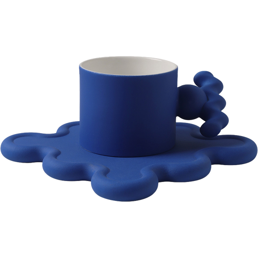 Memphis Vintage Matte Ceramic Mug Set Collection