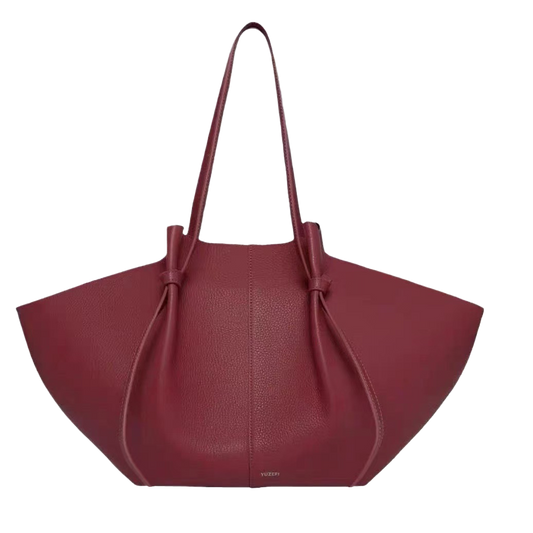 Drawstring Wing Silhouette Tote