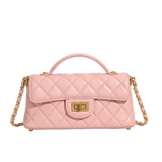 Mini Quilted Chain Crossbody