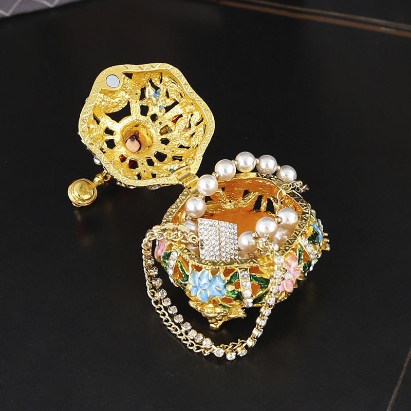 Ornate Vintage Telephone Jewelry Casket