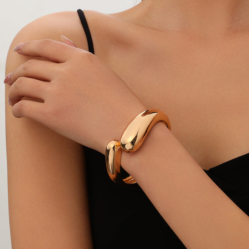 Kaelin Sculptural Irregular Bangle Collection