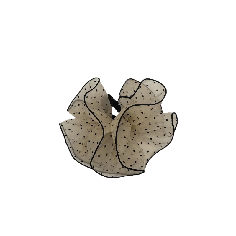 Stardot Tulle Scrunchie