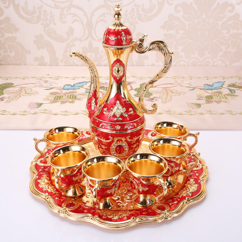 Regal Zinc Alloy Beverage Set