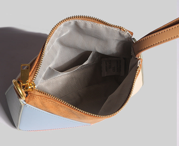 Patchwork Triangle Foldover Bag