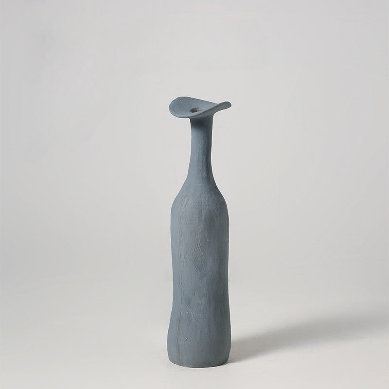 Orla Artisanal Hand-Sculpted Ceramic Vase Collection