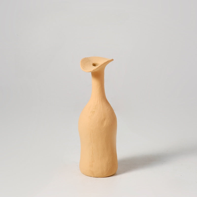 Orla Artisanal Hand-Sculpted Ceramic Vase Collection