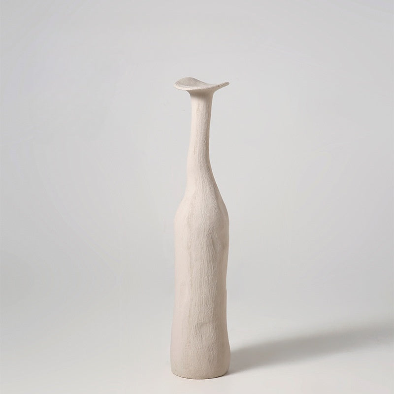 Orla Artisanal Hand-Sculpted Ceramic Vase Collection