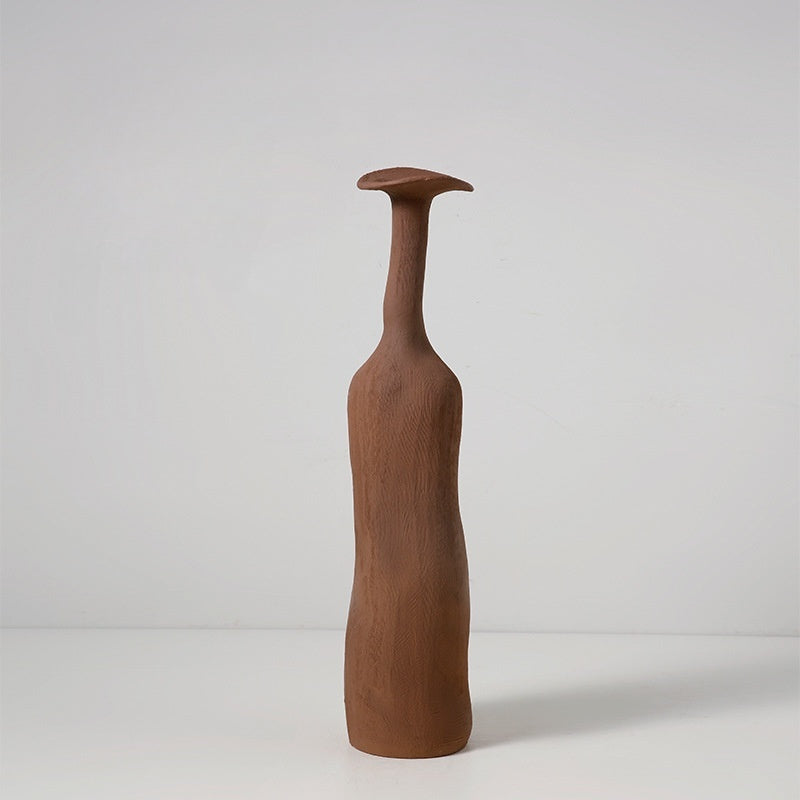 Orla Artisanal Hand-Sculpted Ceramic Vase Collection