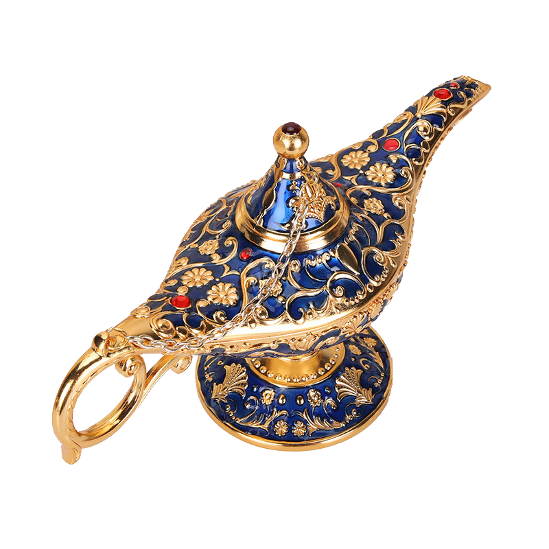 The Enamel Aladdin’s Genie Lamp Artware