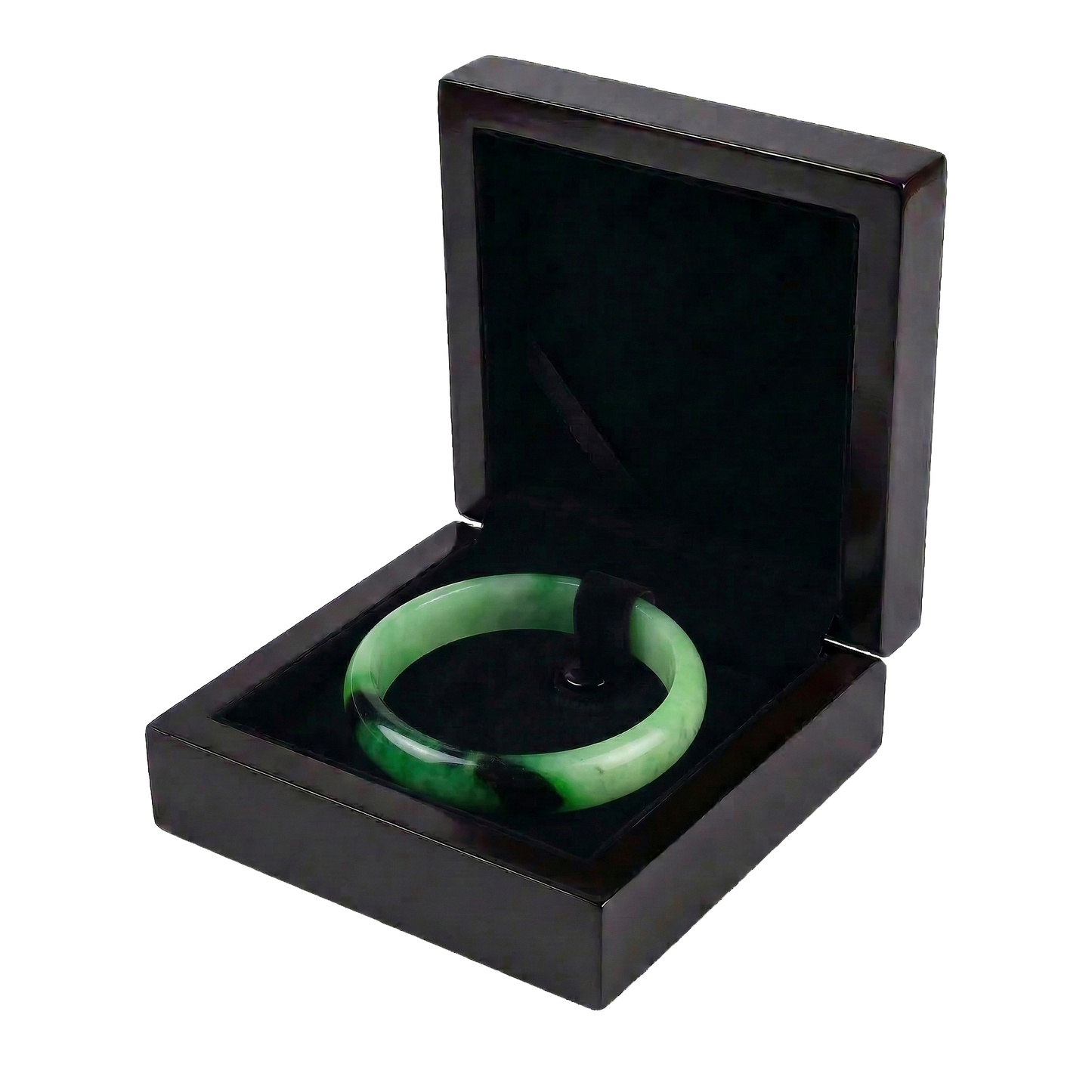 The Mossy Galaxy | Jadeite Style Bangle