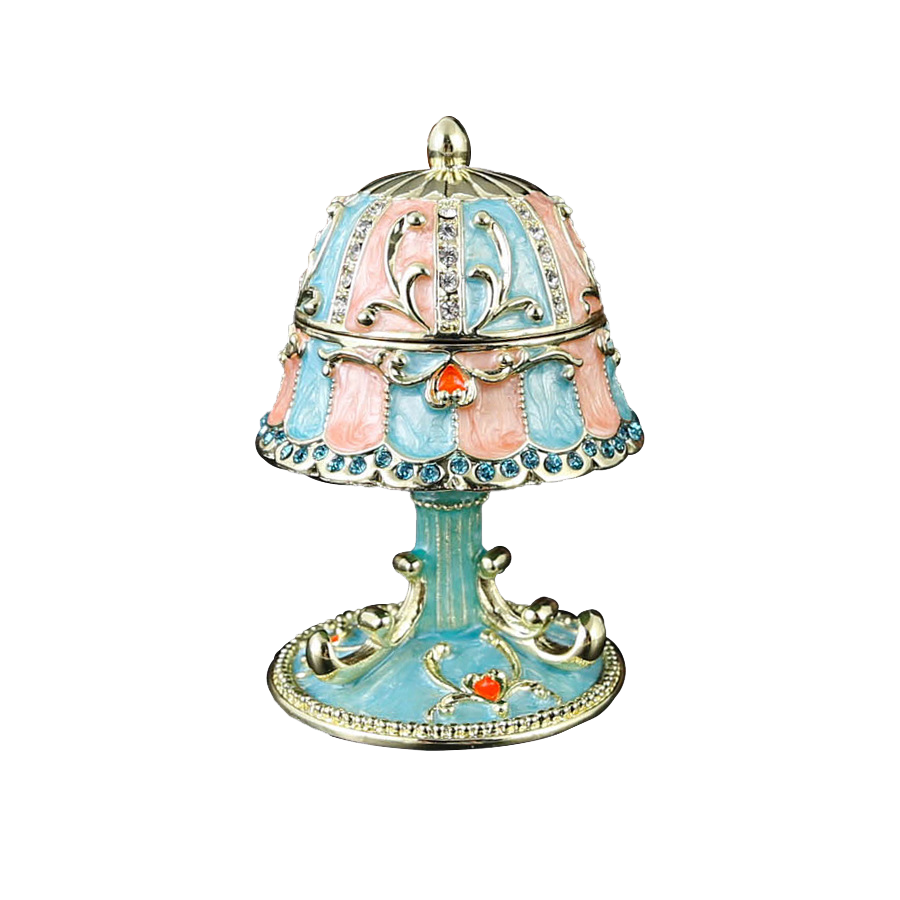 The Vintage Lamp Cloisonné Jewelry Casket