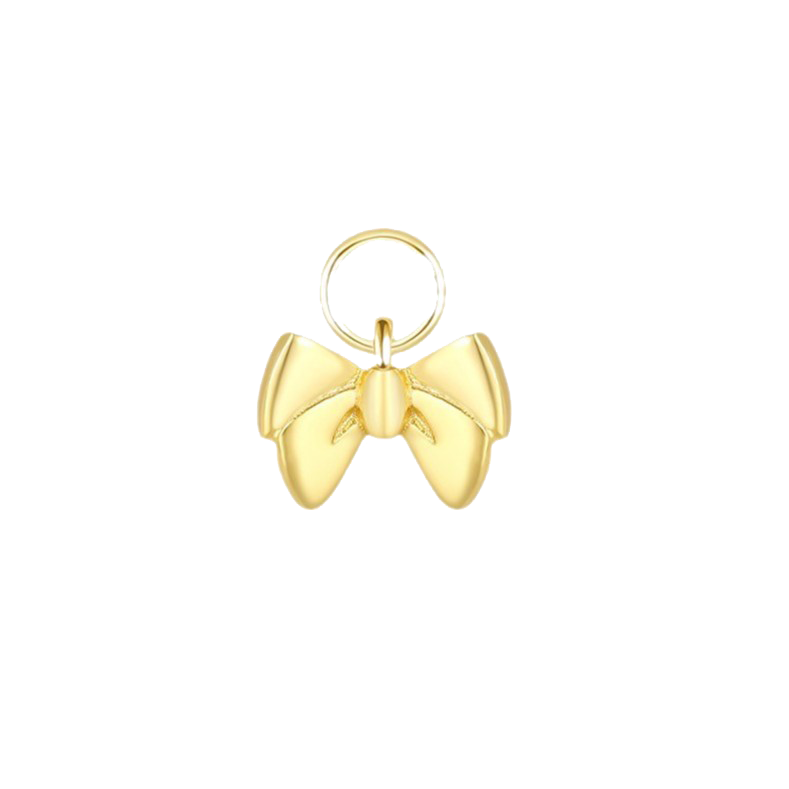 The Silk Ribbon | Mini Bow Huggie Hoops