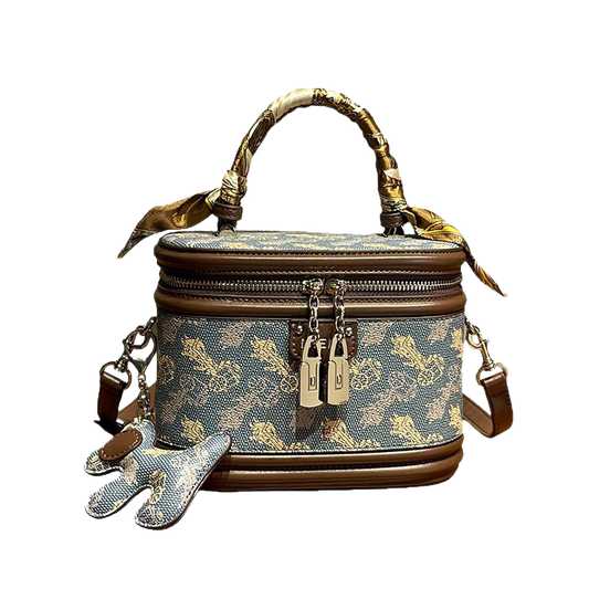 Vintage Monogram Boxy Crossbody Bag