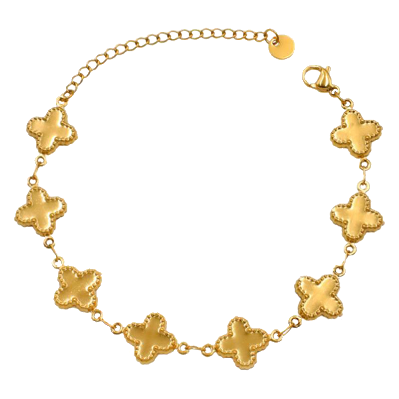 The Serendipity Talisman | Titanium Quatrefoil Necklace