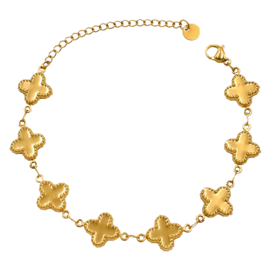 The Serendipity Talisman | Titanium Quatrefoil Necklace