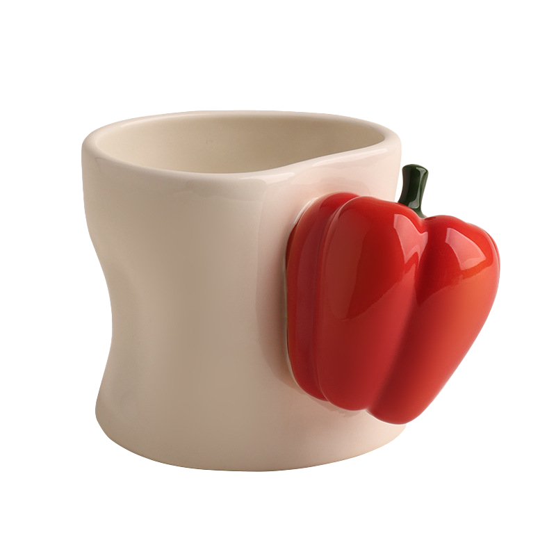 Novelty Pepper Handle Coffee Mug Collection