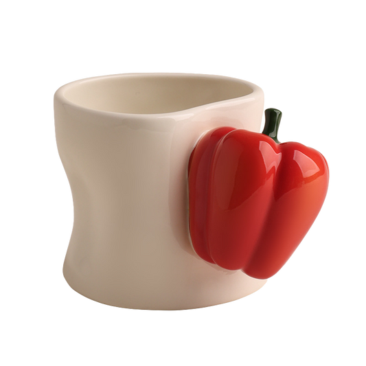 Novelty Pepper Handle Coffee Mug Collection