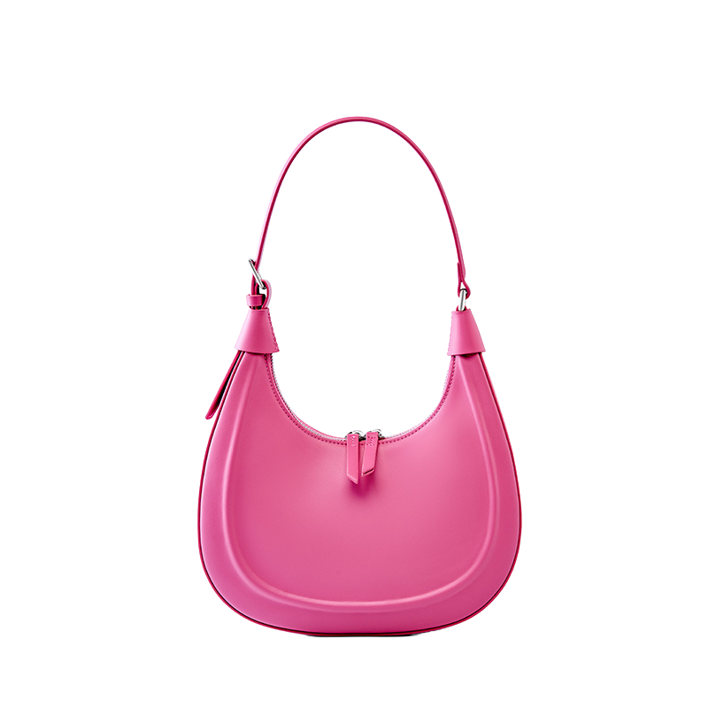 Half-Moon Leather Hobo