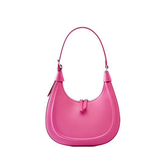 Half-Moon Leather Hobo