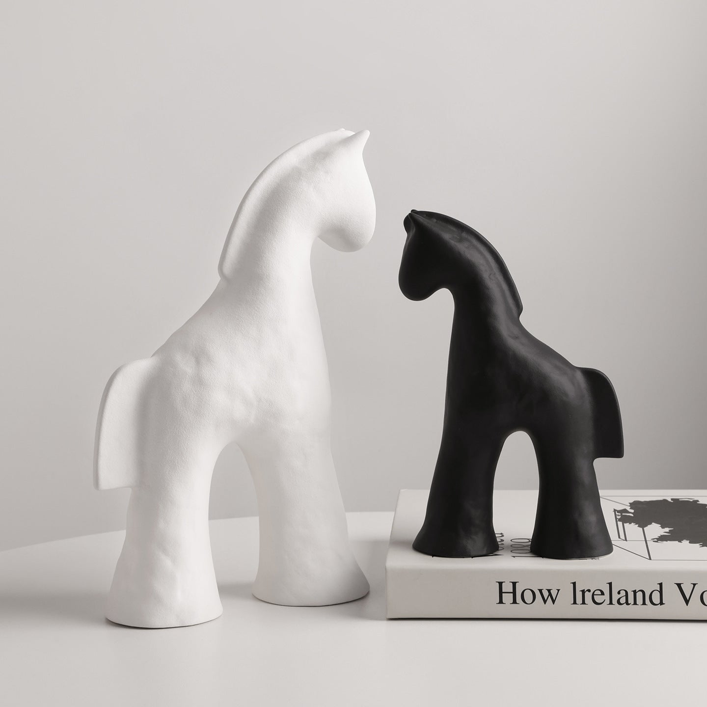 Kaelo Earthy Minimalist Horse Sculpture Collection