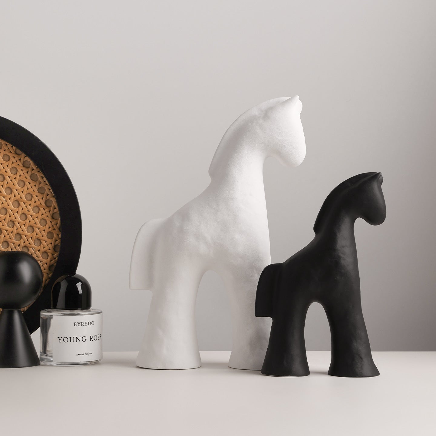 Kaelo Earthy Minimalist Horse Sculpture Collection