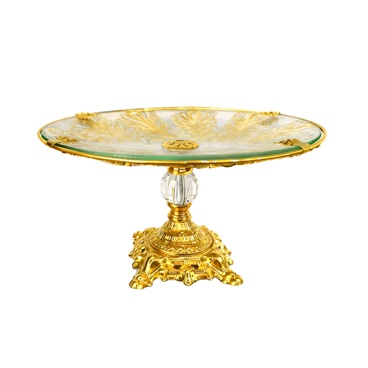 Luxury Gold Trim Dessert & Fruit Platter