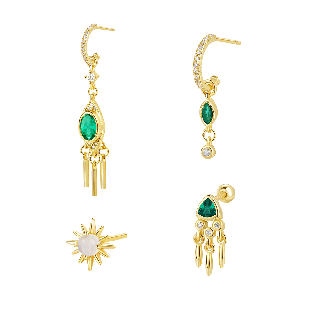 The Midnight Serenade | Asymmetric Celestial Drops