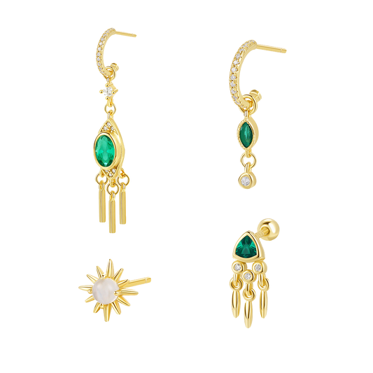 The Midnight Serenade | Asymmetric Celestial Drops