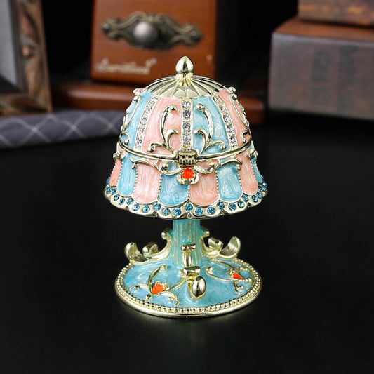 The Vintage Lamp Cloisonné Jewelry Casket