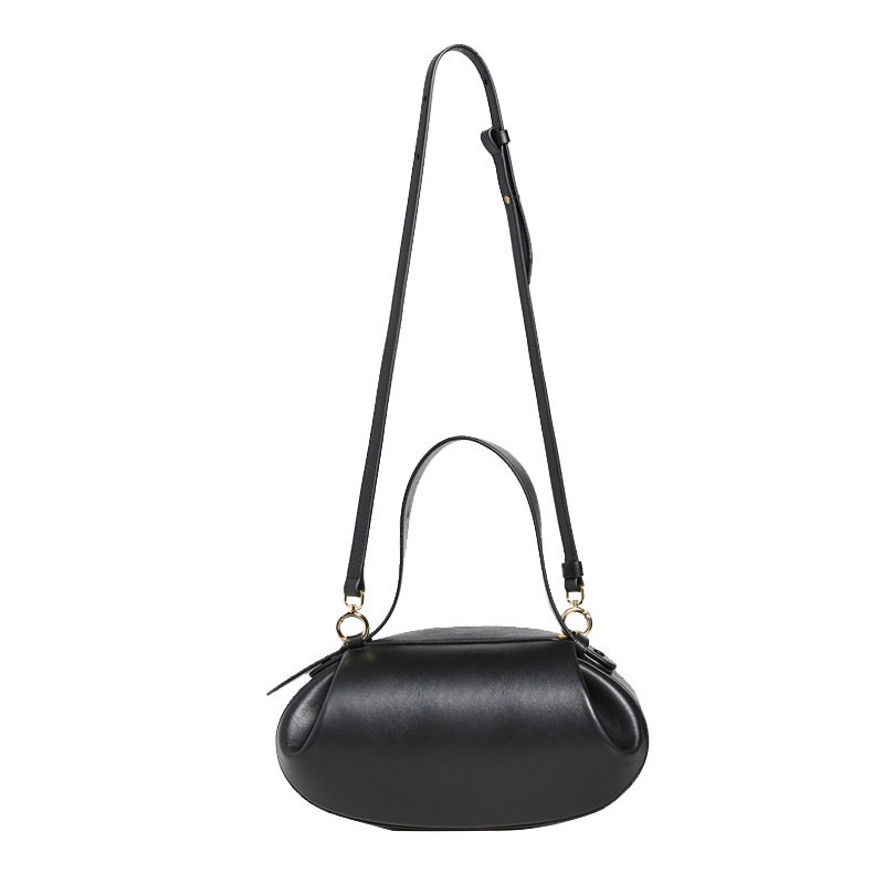 Soft Rounded Leather Bag