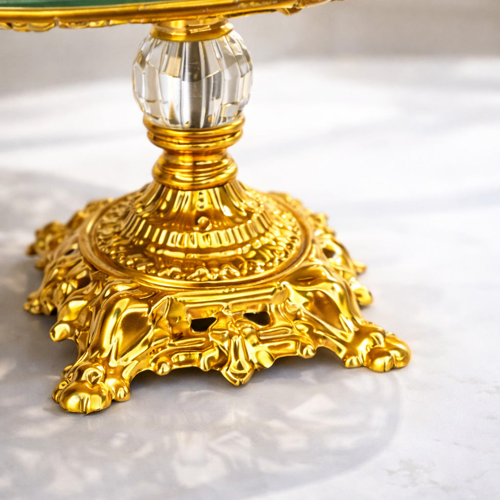 Luxury Gold Trim Dessert & Fruit Platter