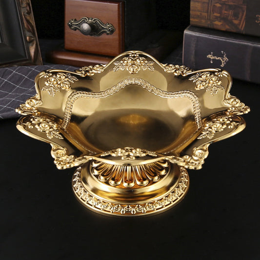 Lotus-Inspired Pedestal Fruit Dish