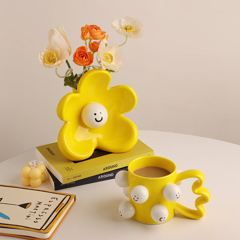 Smiley Bubble 3D Ceramic Mug Collection