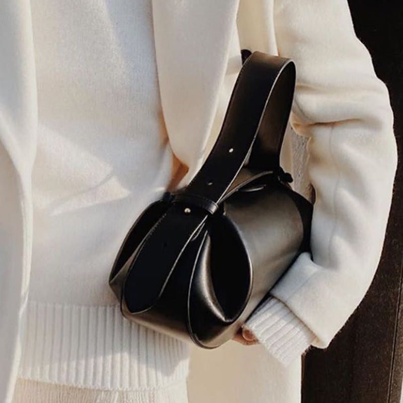 Soft Rounded Leather Bag