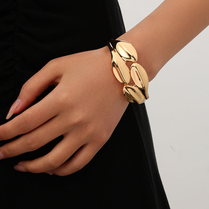 Kaelin Sculptural Irregular Bangle Collection