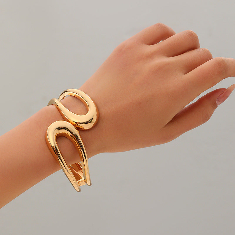 Kaelin Sculptural Irregular Bangle Collection