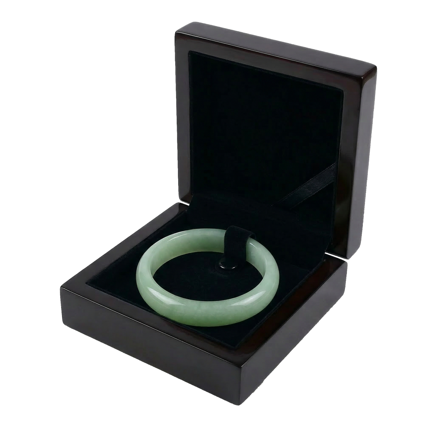 The Flawless Heritage | Pale Green Jade Bangle