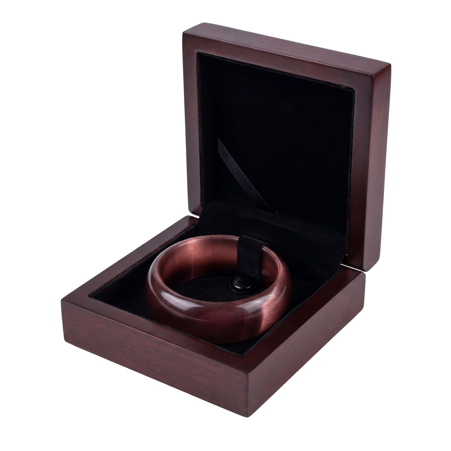 The Ember Echo | Russet Jasper Bangle