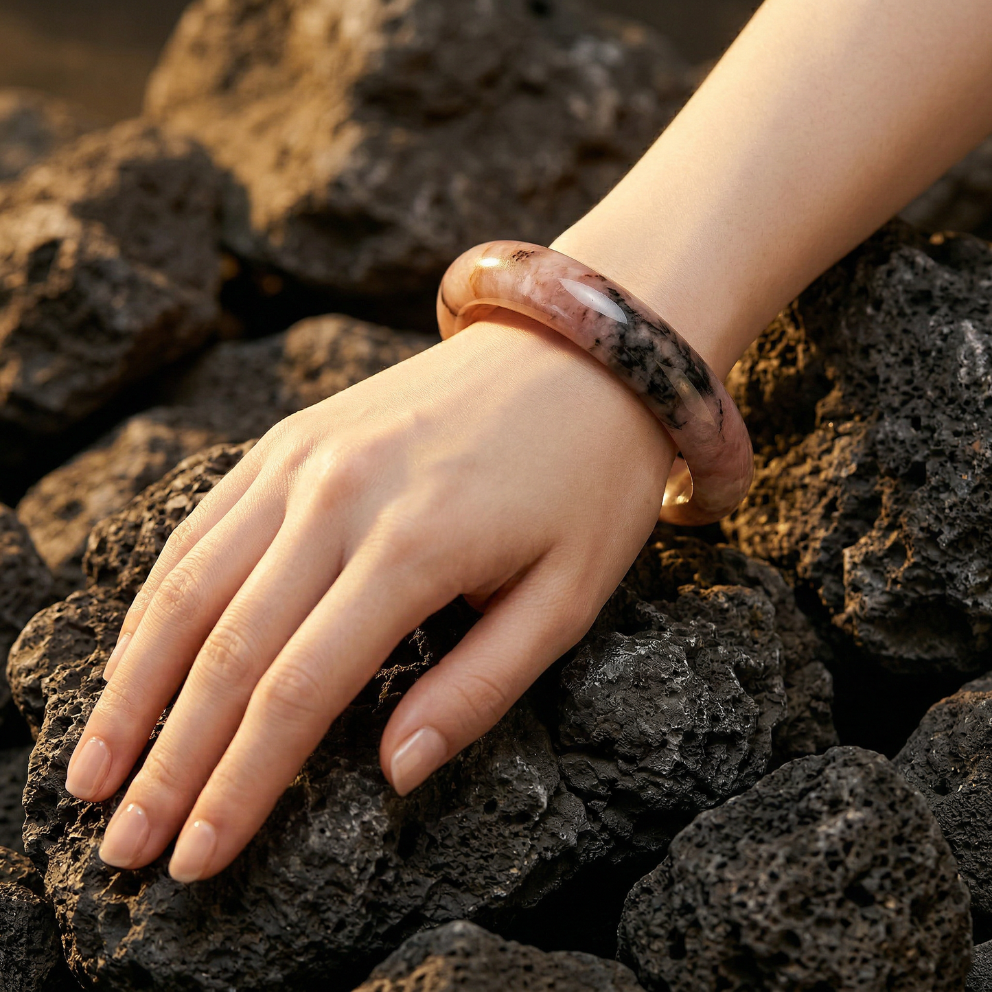 The Stone Galaxy | Earth Dust Bangle